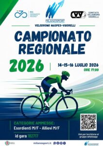 CAMPIONATI REGIONALI ESORDIENTI E ALLIEVI AL VIGORELLI