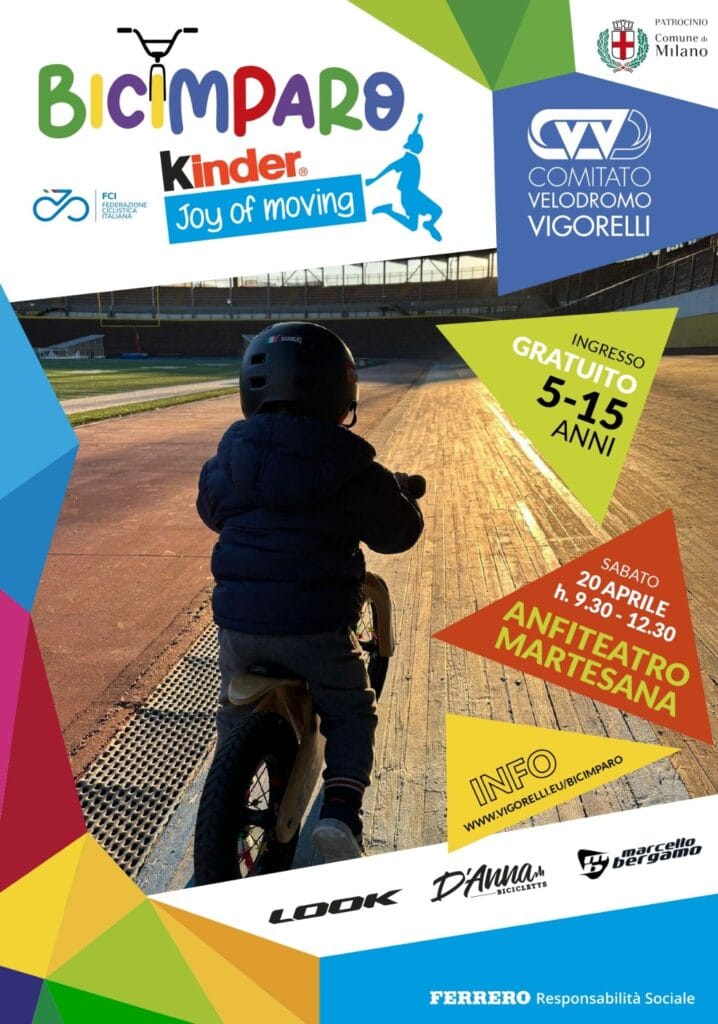 Bicimparo 2024 - 20 aprile 2024 presso anfiteatro martesana Milano
