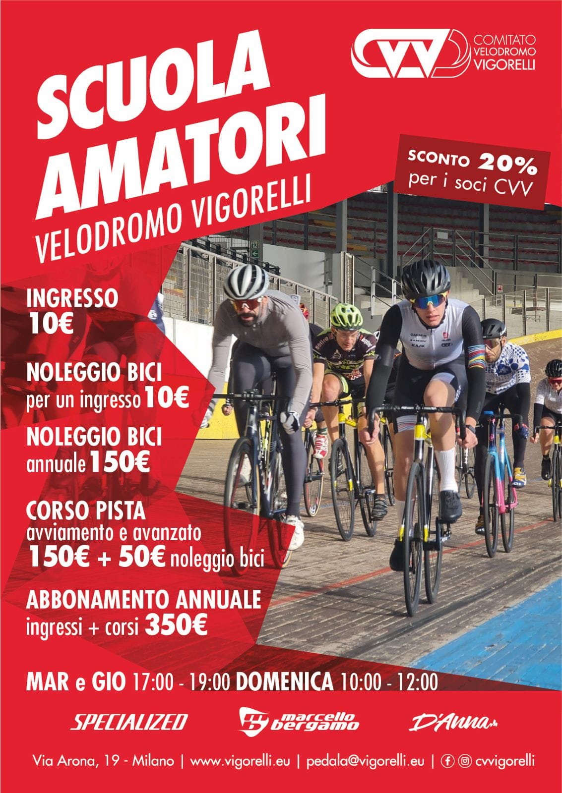 Scuola ciclismo amatori